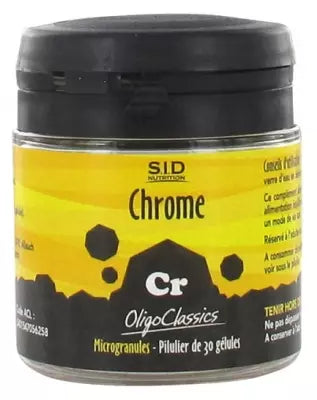 S.I.D Nutrition Oligoclassics Chrome 30 Capsules