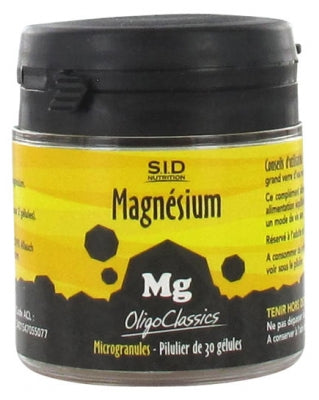S.I.D Nutrition Oligoclassics Magnesium 30 Capsules