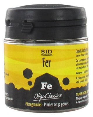 S.I.D Nutrition Oligoclassics Iron 30 Capsules