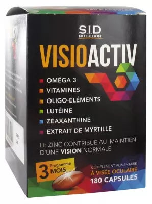 S.I.D Nutrition Visioactiv 180 Capsules