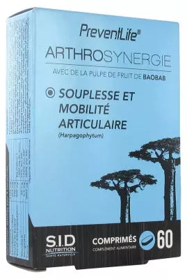 S.I.D Nutrition Preventlife Arthrosynergy 60 Tablets
