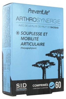 S.I.D Nutrition Preventlife Arthrosynergy 60 Tablets