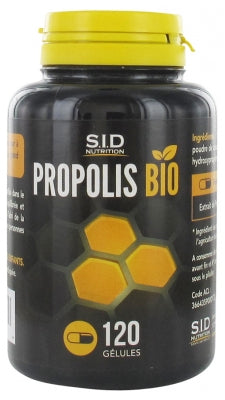 S.I.D Nutrition Propolis Organic 120 Capsules