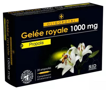 S.I.D Nutrition Oligoroyal Royal Jelly 1000 Mg + Propolis 20 Vials