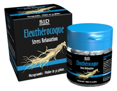 S.I.D Nutrition Eleutherococcus Stress Relaxation 30 Capsules