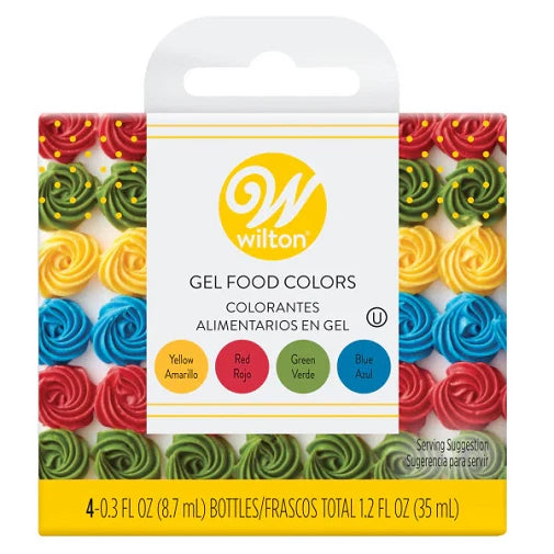 Wilton Gel Food Colors Primary Colors 2 Pack