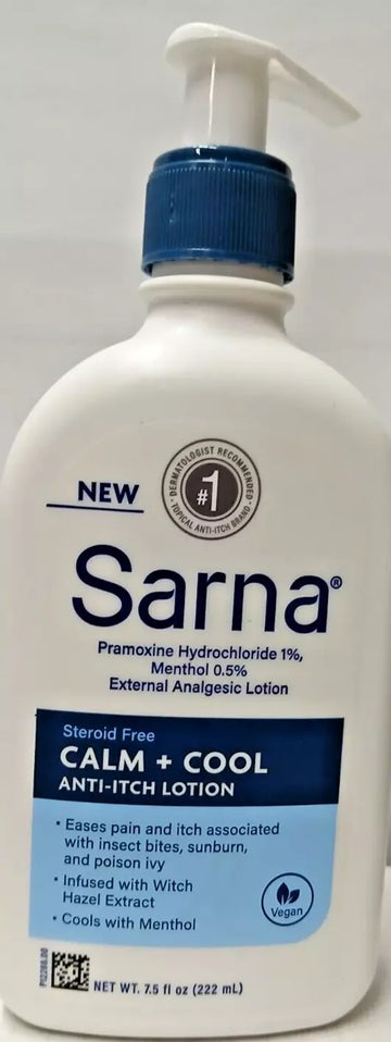 SARNA Calm and Cool Anti-Itch Body Lotion