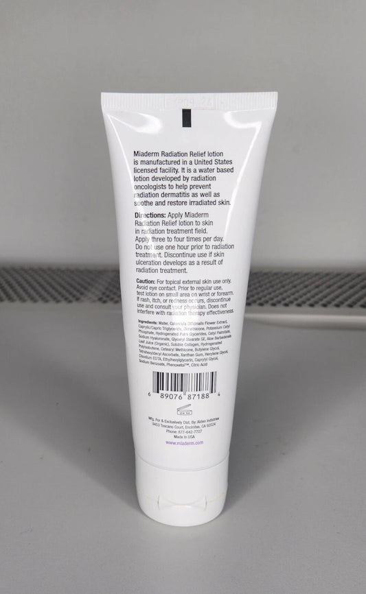 Radiation Therapy Relief Lotion for Radiation-damaged Skin New