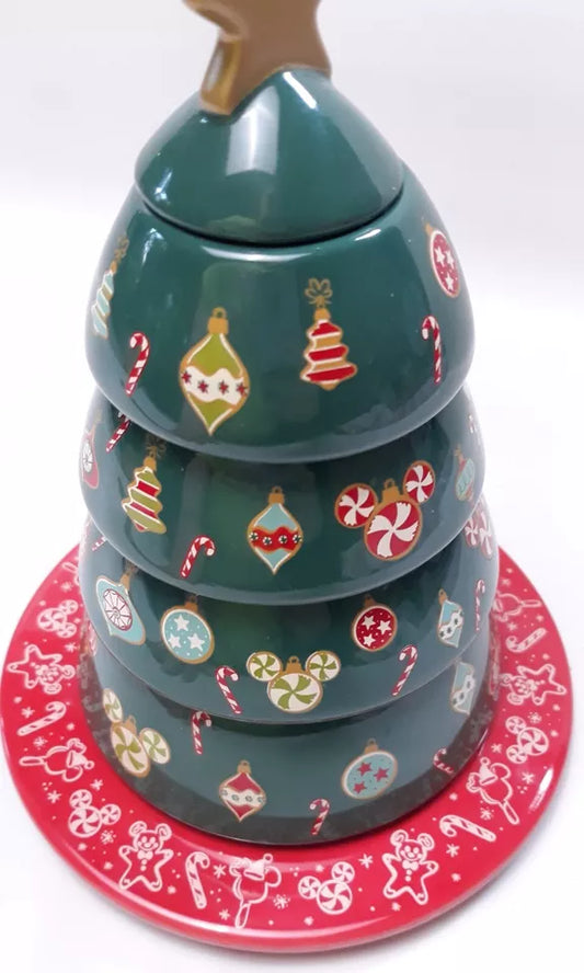 Disney Christmas Tree Stacking Measuring Cups 1Cup to 1/4 Cup