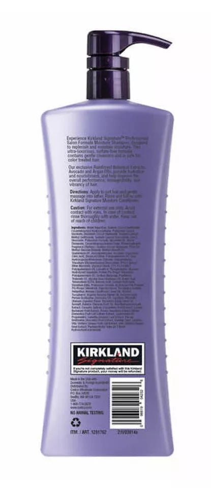 Kirkland Signature Moisture Shampoo, 33.8 fl oz