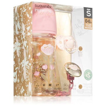 Suavinex Gold Premium Gift Set Pink Gift Set For Babies