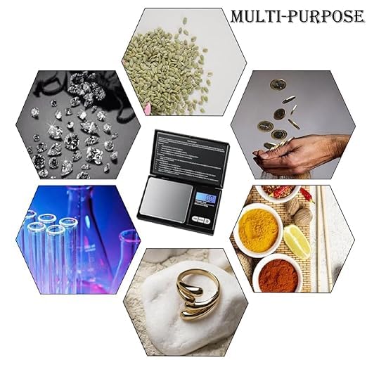 Portable LCD Digital Pocket Weight Scale – 50g/0.01g High-Precision Mini Electronic Scale for Jewelry, Gold, Silver, Herbs, Kitchen, with Backlit Display