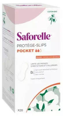 Saforelle 20 Pocket Panty Liners