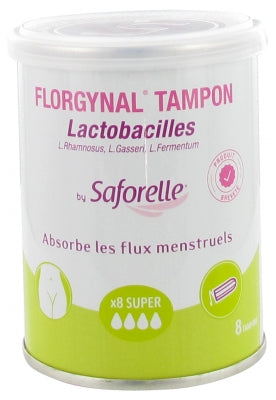 Saforelle Florgynal Tampon 8 Super