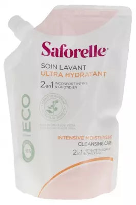 Saforelle Intensive Moisturising Cleansing Care Refill 400Ml