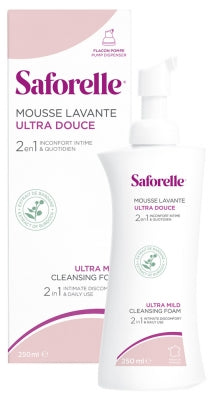 Saforelle Ultra Mild Cleansing Foam 250Ml