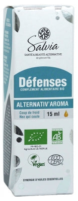 Salvia Nutrition Alternativ'Aroma Défenses Bio 15 Ml