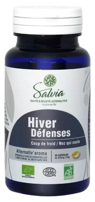 Salvia Nutrition Alternativ'Aroma Hiver Défenses Bio 40 Capsules