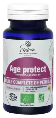 Salvia Nutrition Complete Perilla Oil Age Protect Bio 90 Capsules