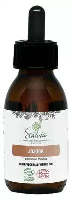 Salvia Nutrition Jojoba Organic Virgin Plant Oil 100 Ml