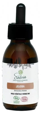 Salvia Nutrition Jojoba Organic Virgin Plant Oil 100 Ml