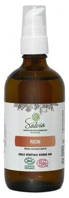 Salvia Nutrition Organic Virgin Castor Oil 100 Ml