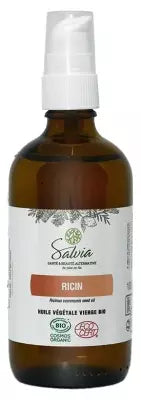 Salvia Nutrition Organic Virgin Castor Oil 100 Ml