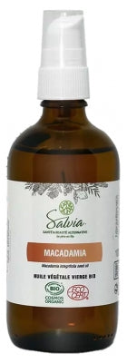 Salvia Nutrition Organic Macadamia Virgin Vegetable Oil 100 Ml