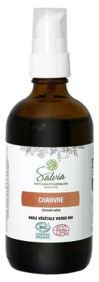 Salvia Nutrition Organic Virgin Hemp Seed Oil 100 Ml