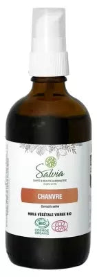 Salvia Nutrition Organic Virgin Hemp Seed Oil 100 Ml