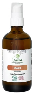 Salvia Nutrition Organic Evening Primrose Virgin Plant Oil 100 Ml