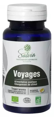 Salvia Nutrition Tropic'Aroma Voyages Organic 90 Capsules