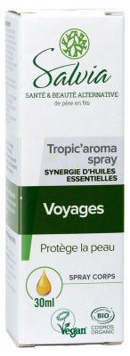 Salvia Nutrition Tropic'Aroma Organic Travel Body Spray 30 Ml