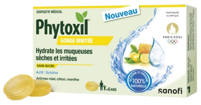 Sanofi Phytoxil Sore Throat Honey Lemon Mint 16 Lozenges