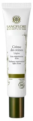 Sanoflore Crème Des Reines Radiance Regeneration Light Cream Organic 40Ml