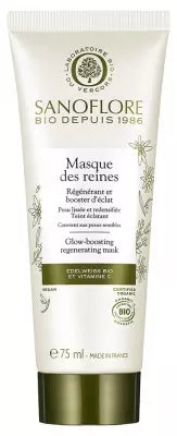 Sanoflore Masque Des Reines Glow Boosting Regenerating Mask Organic 75Ml