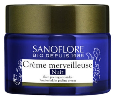 Sanoflore Organic Anti-Wrinkles Peeling Night Cream 50 Ml