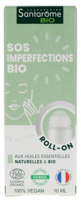 Santarome Bio Sos Imperfections Roll-On Organic 10 Ml