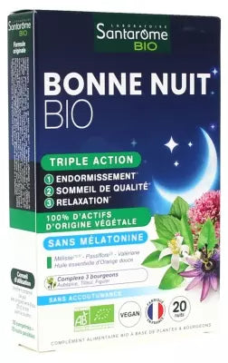 Santarome Good Night Organic 20 Tablets