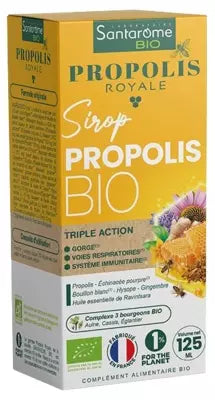 Santarome Propolis Royale Organic Propolis Syrup 125Ml