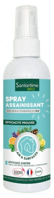 Santarome Purifying Spray With 20 Organic Essential Oils 200 Ml