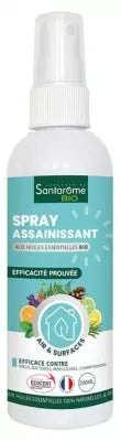 Santarome Purifying Spray With 20 Organic Essential Oils 200 Ml