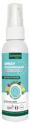 Santarome Sanitizing Spray With 20 Organic Essential Oils 100 Ml