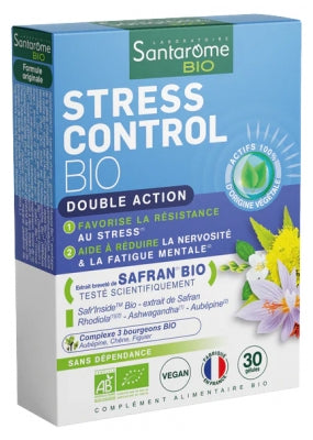 Santarome Stress Control Organic 30 Capsules