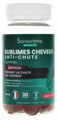 Santarome Sublime Anti-Hair Loss Peach Flavor 30 Gummies