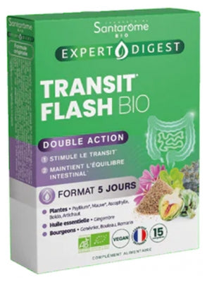 Santarome Transit Flash Organic 15 Tablets