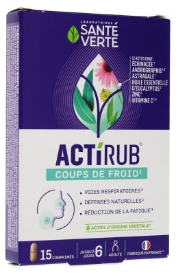 Santé Verte Actirub 15 Tablets