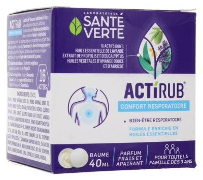 Santé Verte Actirub Pectoral Balm 40Ml