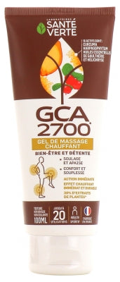 Santé Verte Gca 2700 Warming Massage Gel 100Ml