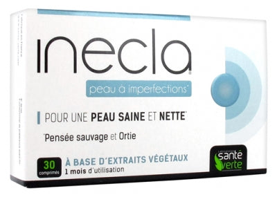 Santé Verte Inecla Imperfections Skin 30 Tablets